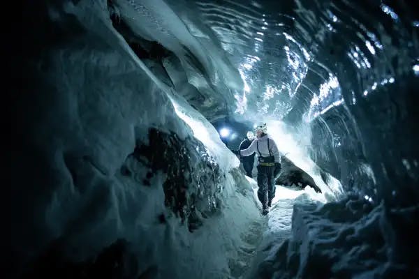Ice cave visit